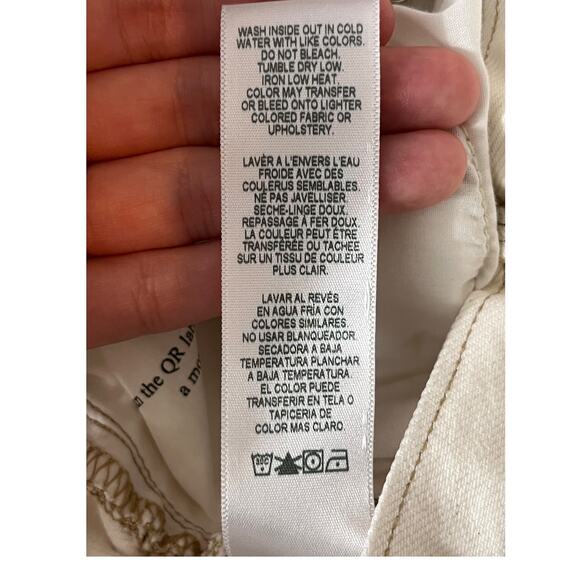 Frame Jeans Le Original Ripped Straight Leg High Rise size 24 - Picture 8 of 9